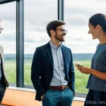 Home 16 생물다양성 보전 전문가 연봉 상승 - **Prompt:** A dynamic and diverse team of five conservation professionals, representing various spec...